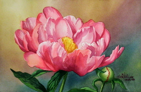 Talisman - pivoine japonaise